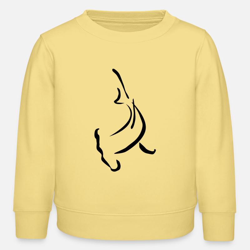 Hammerhead shape - Kinder Organic Sweatshirt Mini Changer von Stanley/Stella - Gelb Viva 