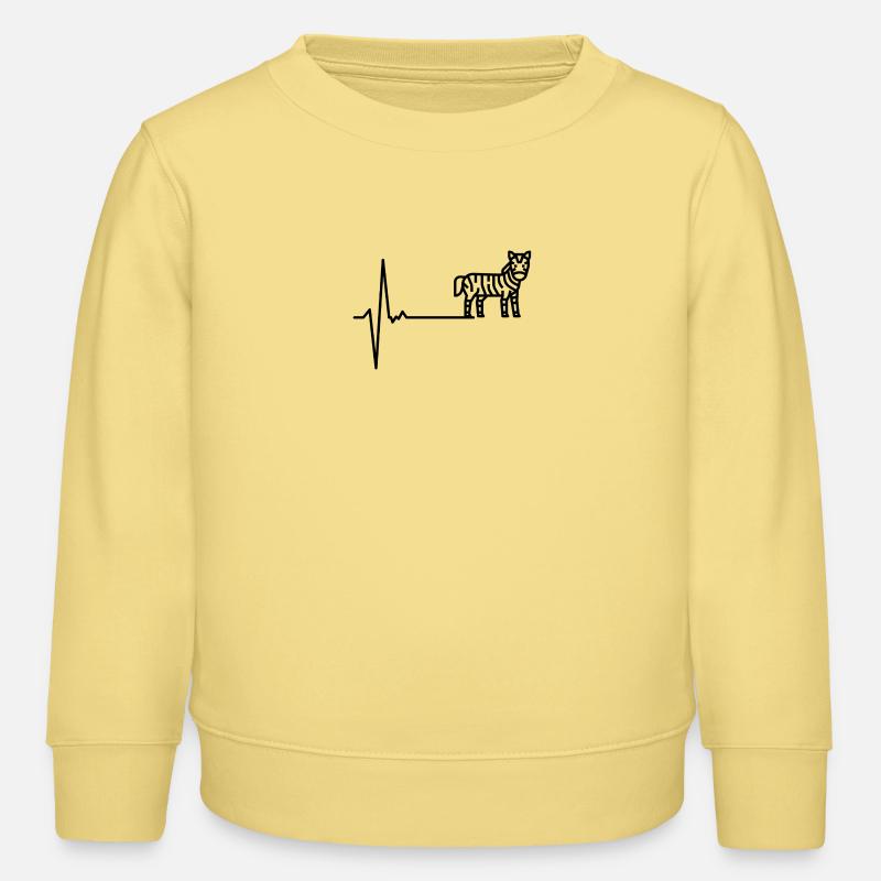 Bitte geben Sie die Designdetails an - Kinder Organic Sweatshirt Mini Changer von Stanley/Stella - Gelb Viva 