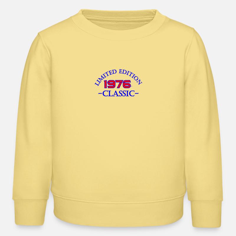 Édition limitée 1976 Classic - Sweat enfant bio Stanley/Stella - jaune viva 