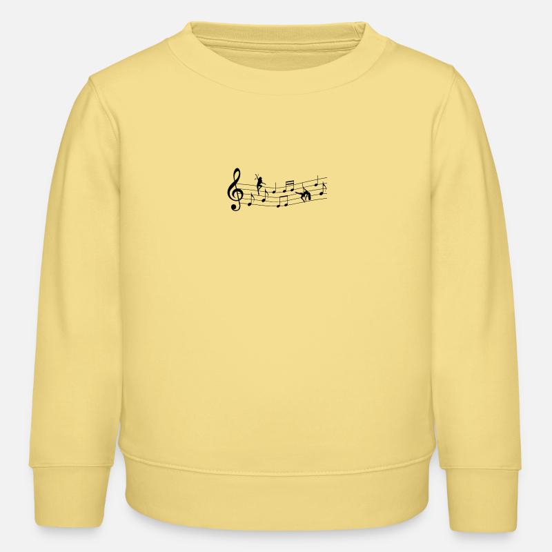 Dance - Kinder Organic Sweatshirt Mini Changer von Stanley/Stella - Gelb Viva 