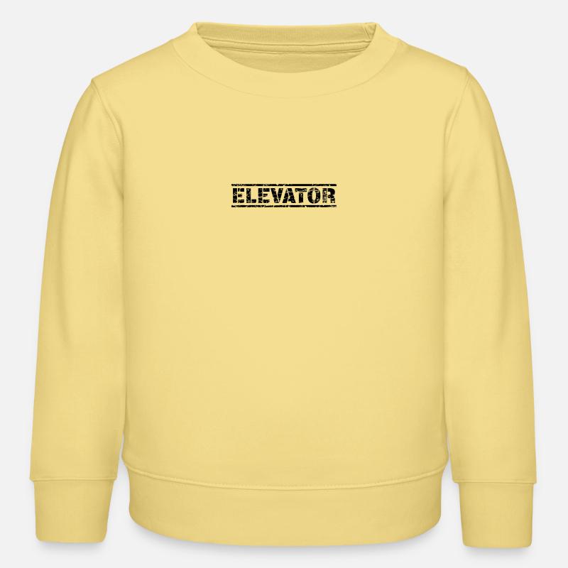 Elevator - Kinder Organic Sweatshirt Mini Changer von Stanley/Stella - Gelb Viva 