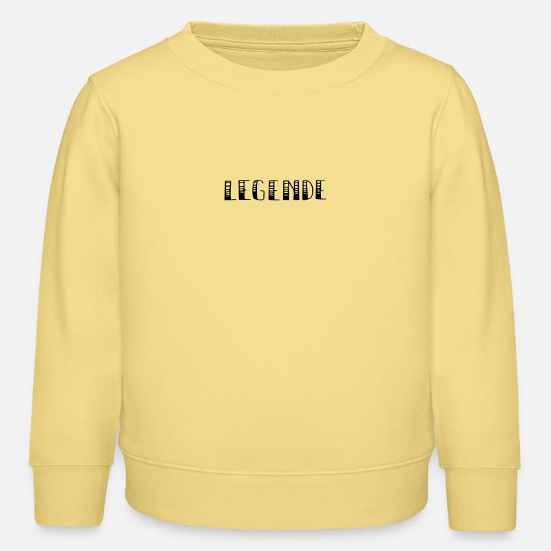Légende - Sweat enfant bio Stanley/Stella - jaune viva 