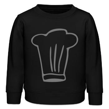 toque - Sweat enfant bio Stanley/Stella - noir - Devant - AI Model Kid Male (0cm)