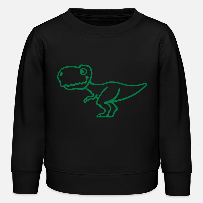 T-Rex - Sweat enfant bio Stanley/Stella - noir