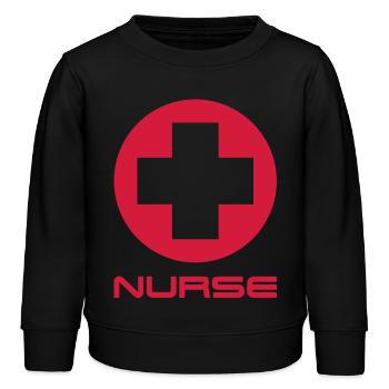Medical__V047 - Sweat enfant bio Stanley/Stella - noir - Devant - AI Model Kid Male (0cm)