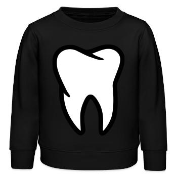 Dent - Sweat enfant bio Stanley/Stella - noir - Devant - AI Model Kid Male (0cm)