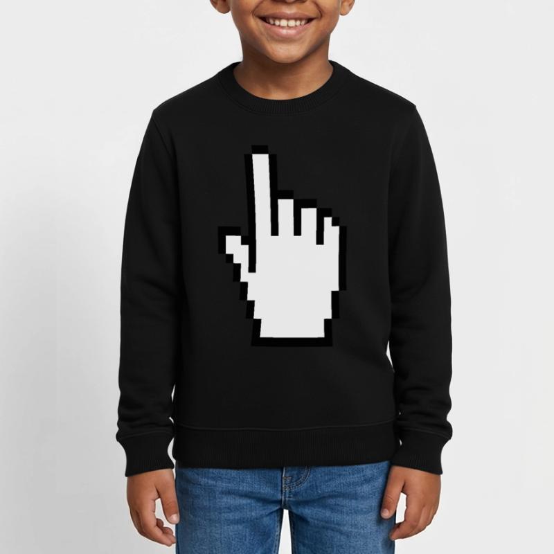 pointer / cursor Kinder Organic Sweatshirt Mini Changer von Stanley/Stella