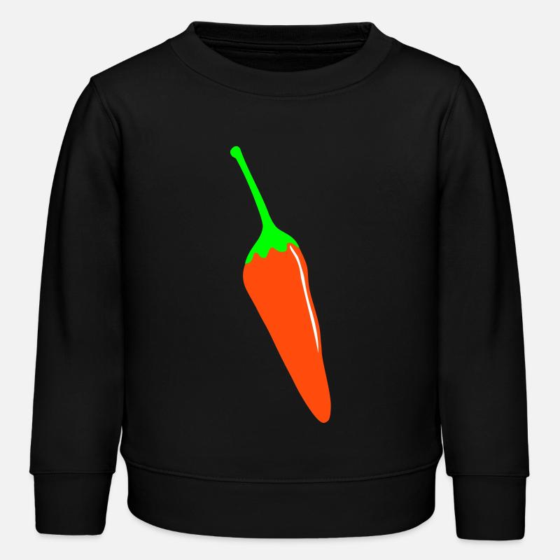 Chilli - Sweat enfant bio Stanley/Stella - noir