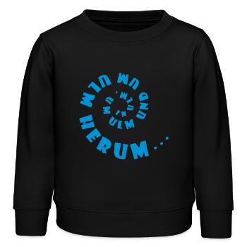 Vis Ulmer - Sweat enfant bio Stanley/Stella - noir - Devant - AI Model Kid Male (0cm)