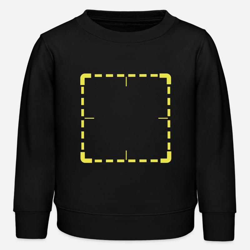 reticle normal - Kinder Organic Sweatshirt Mini Changer von Stanley/Stella - Schwarz