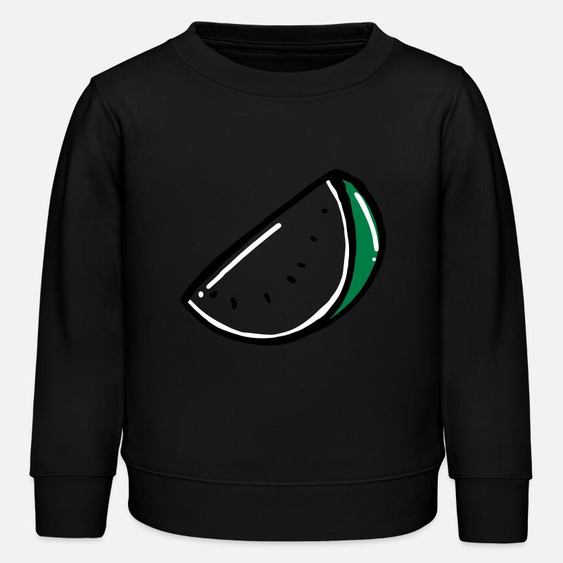 partenaires Melon Shirt - Bébé - Sweat enfant bio Stanley/Stella - noir