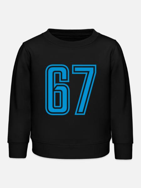 67 - Kinder Organic Sweatshirt Mini Changer von Stanley/Stella - Schwarz