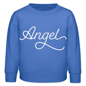 Engel - Kinder Organic Sweatshirt Mini Changer von Stanley/Stella - carolina Blue - Vorne - AI Model Kid Female (0cm)