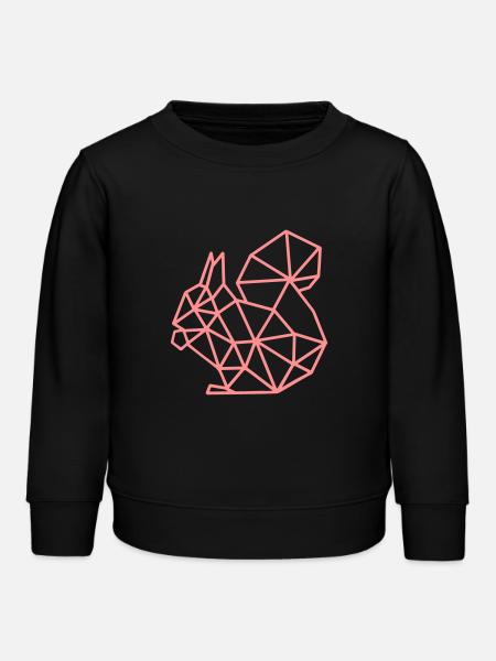 ECUREUIL - Sweat enfant bio Stanley/Stella - noir