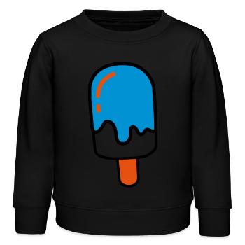 Eskimo Limon - Sweat enfant bio Stanley/Stella - noir - Devant - AI Model Kid Male (0cm)