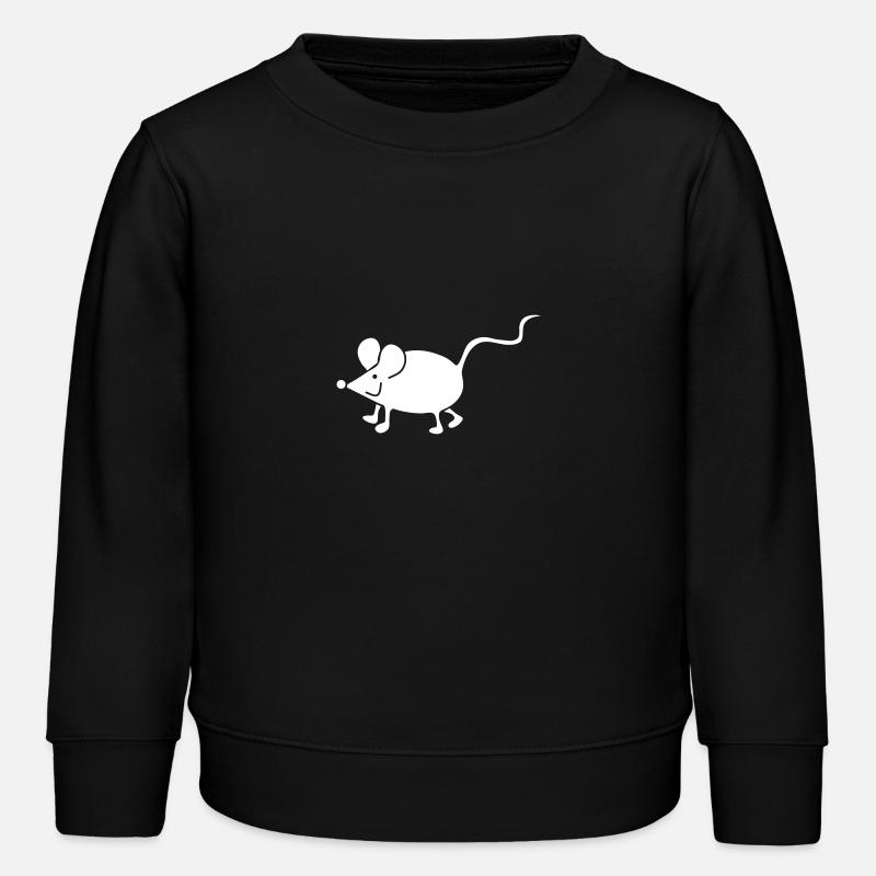 mouse - Kids Organic Sweatshirt by Stanley/Stella - black