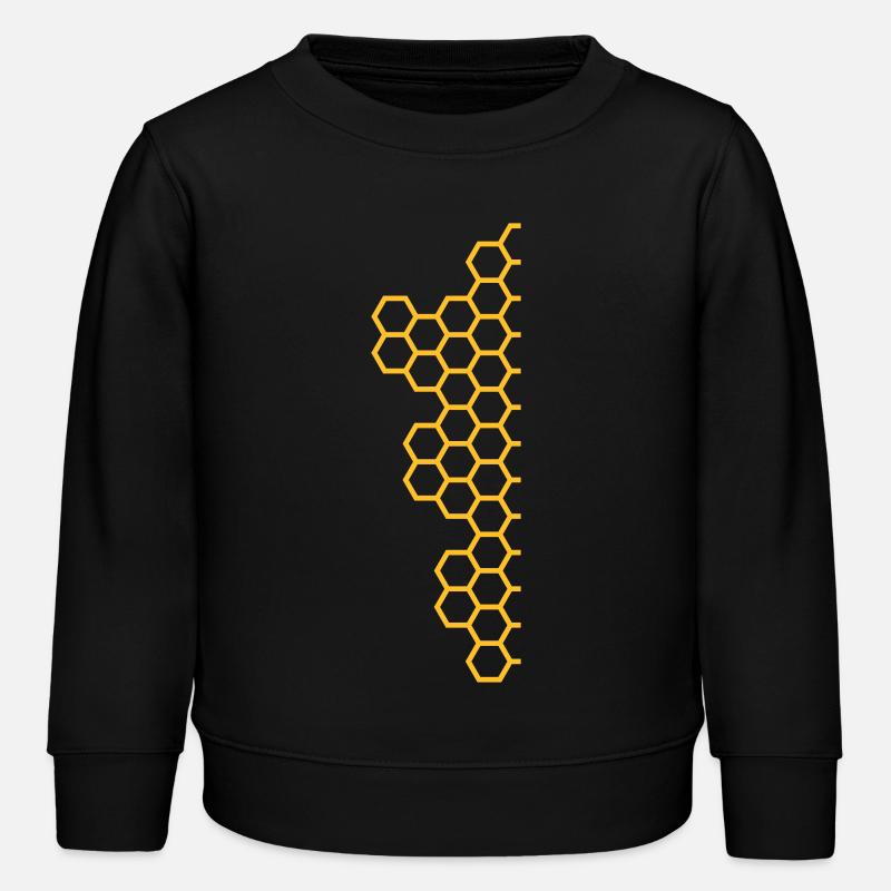 Honeycombs - Sweat enfant bio Stanley/Stella - noir