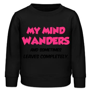 Funny - Sweat enfant bio Stanley/Stella - noir - Devant - AI Model Kid Male (0cm)