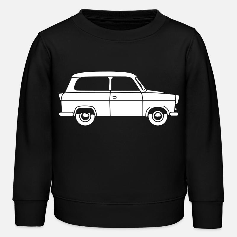  500 Kombi 1c - Sweat enfant bio Stanley/Stella - noir