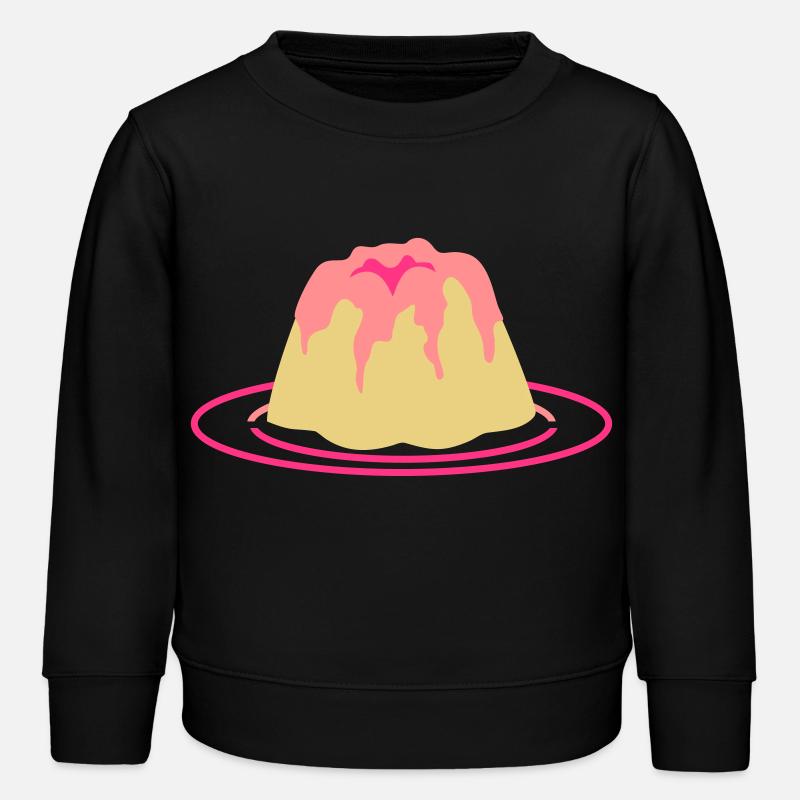 Lecker Nachtisch - Sweat enfant bio Stanley/Stella - noir