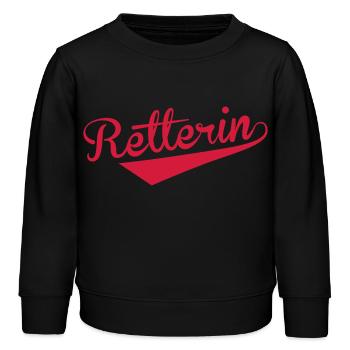 Secourisme / Secouriste / Secours / Secourir - Sweat enfant bio Stanley/Stella - noir - Devant - AI Model Kid Male (0cm)
