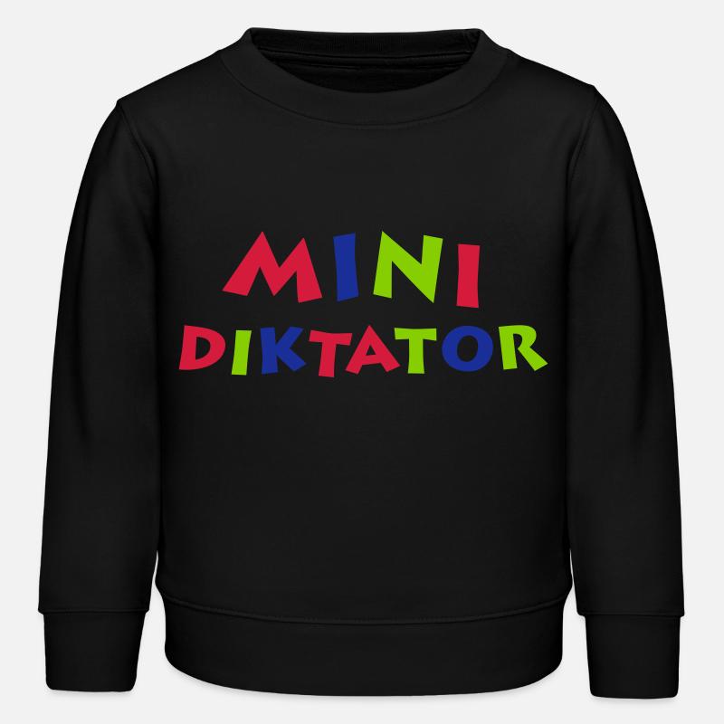 Mini dictator 3farbig - Kids Organic Sweatshirt by Stanley/Stella - black