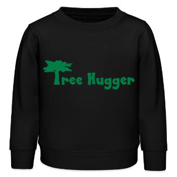 garten - Kinder Organic Sweatshirt Mini Changer von Stanley/Stella - Schwarz - Vorne - AI Model Kid Male (0cm)