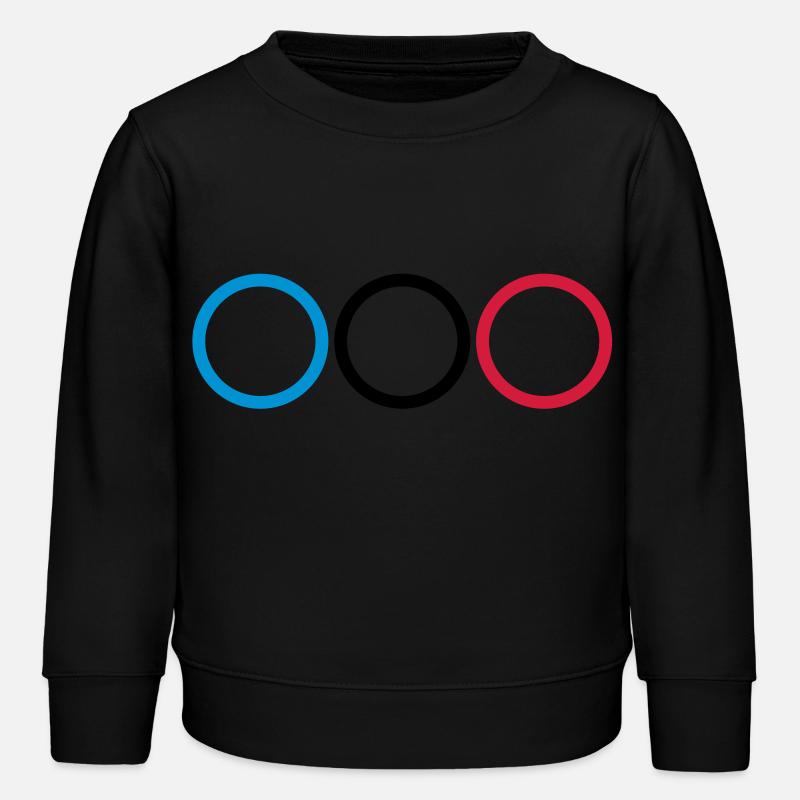 3_anneau - Sweat enfant bio Stanley/Stella - noir