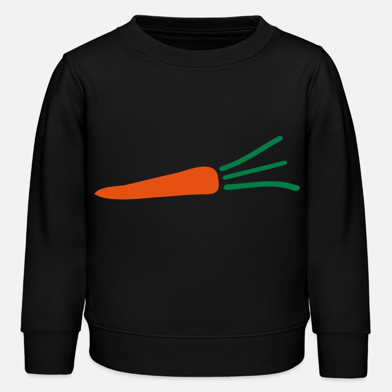 Carrots - Kinder Organic Sweatshirt Mini Changer von Stanley/Stella - Schwarz