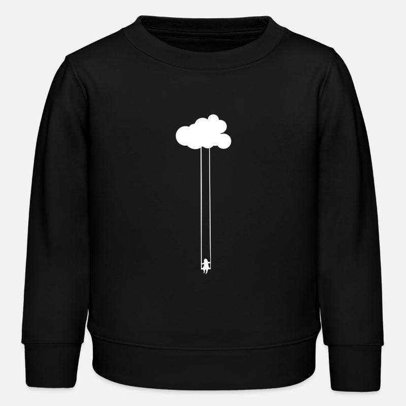 dröm flicka - Sweatshirt barn ekologisk Stanley/Stella - svart