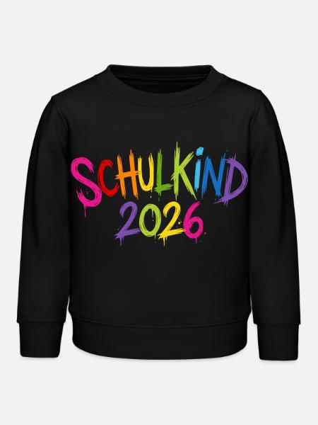 Écolier 2026 - Sweat enfant bio Stanley/Stella - noir