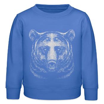 Porter - Sweat enfant bio Stanley/Stella - carolina blue - Devant - AI Model Kid Female (0cm)