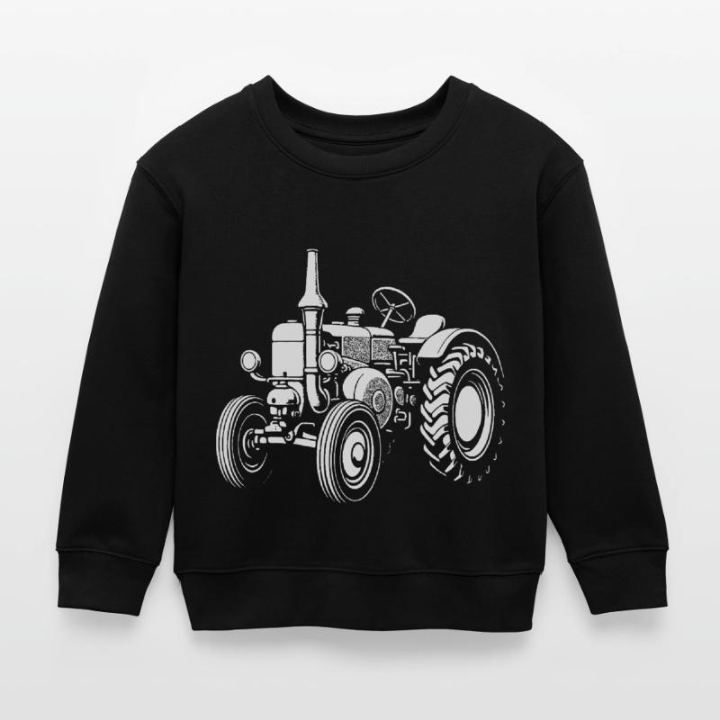 Nostalgischer Ackerheld Kinder Organic Sweatshirt Mini Changer von Stanley/Stella