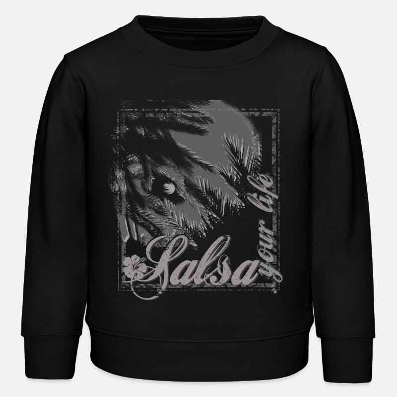 salsa - Kinder Organic Sweatshirt Mini Changer von Stanley/Stella - Schwarz