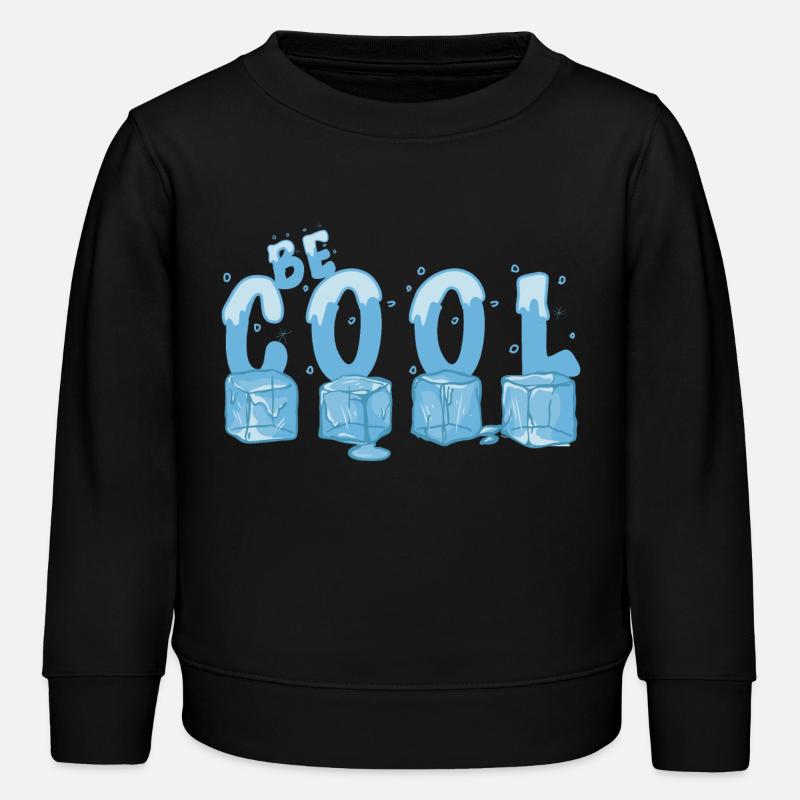 Soyez cool - Sweat enfant bio Stanley/Stella - noir