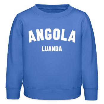 LUANDA, Angola - Sweat enfant bio Stanley/Stella - carolina blue - Devant - AI Model Kid Female (0cm)