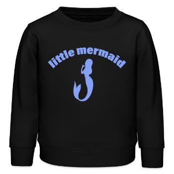Sirène - Sweat enfant bio Stanley/Stella - noir - Devant - AI Model Kid Male (0cm)