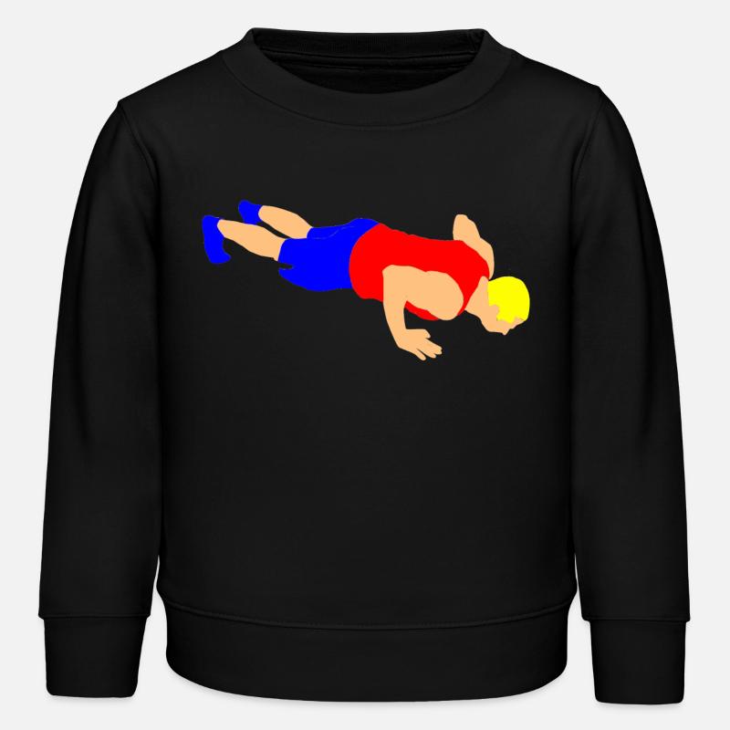 Pompes - Sweat enfant bio Stanley/Stella - noir
