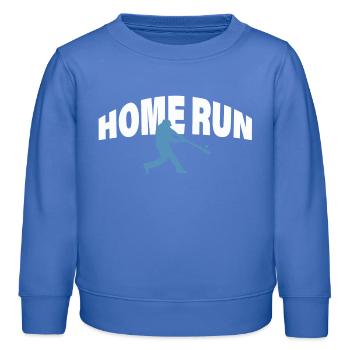 HOME RUN - Kinder Organic Sweatshirt Mini Changer von Stanley/Stella - carolina Blue - Vorne - AI Model Kid Female (0cm)