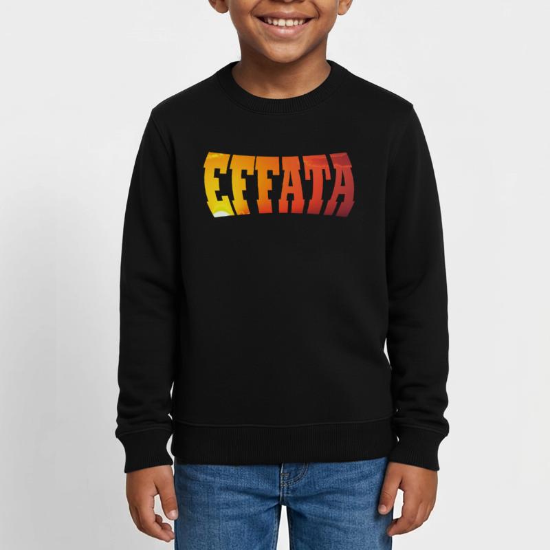 EFFATA Kids Organic Sweatshirt by Stanley/Stella