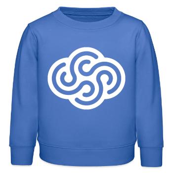 TOURBILLONS - Sweat enfant bio Stanley/Stella - carolina blue - Devant - AI Model Kid Female (0cm)