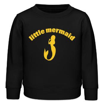 Sirène - Sweat enfant bio Stanley/Stella - noir - Devant - AI Model Kid Male (0cm)
