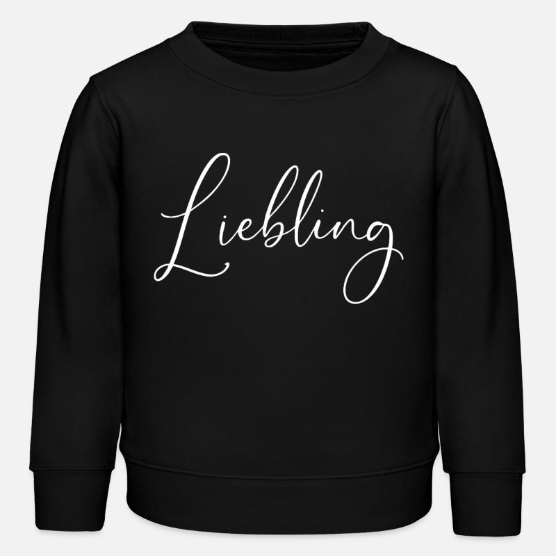 Darling / Conception d’écriture manuscrite - Sweat enfant bio Stanley/Stella - noir