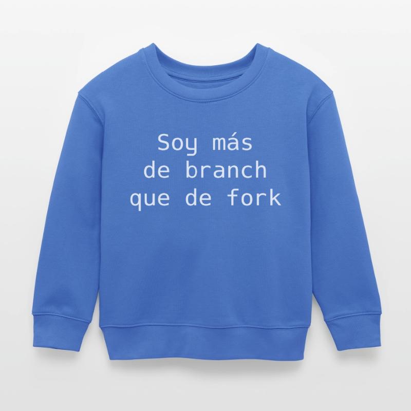 Ich bin eher ein Ast als eine Gabel Kinder Organic Sweatshirt Mini Changer von Stanley/Stella