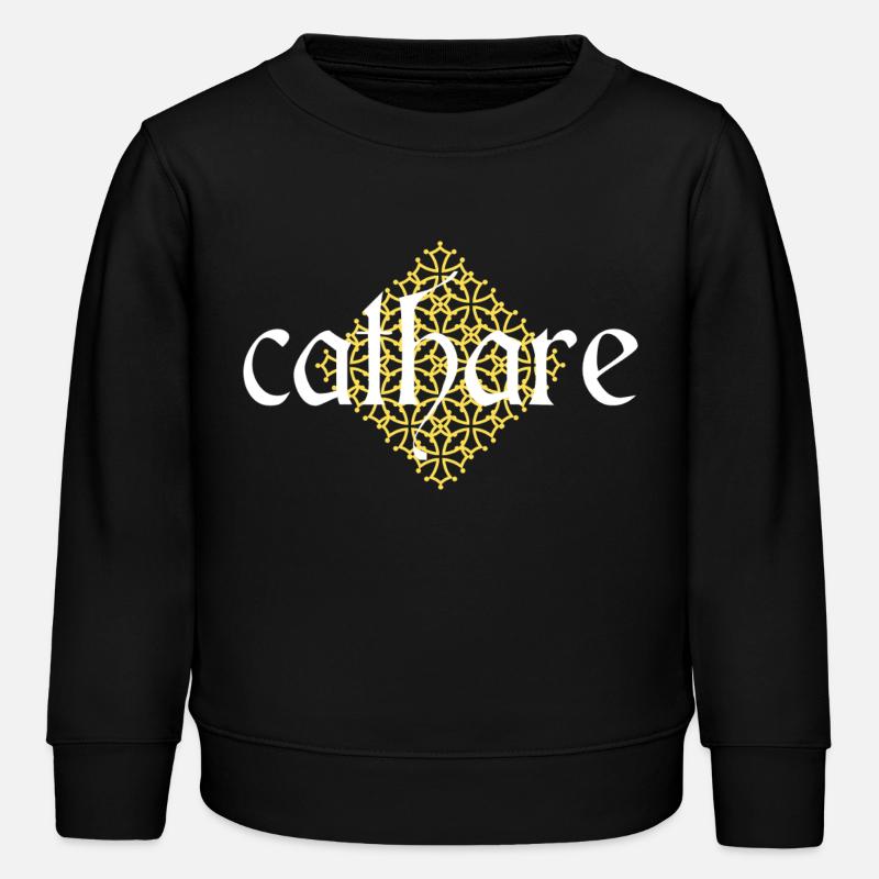 Cathar - Kids Organic Sweatshirt by Stanley/Stella - black