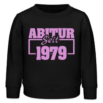 1979 - Kinder Organic Sweatshirt Mini Changer von Stanley/Stella - Schwarz - Vorne - AI Model Kid Male (0cm)
