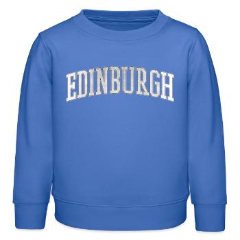 Fontaine d’Époux Varsity Bow - Sweat enfant bio Stanley/Stella - carolina blue - Devant - AI Model Kid Female (0cm)