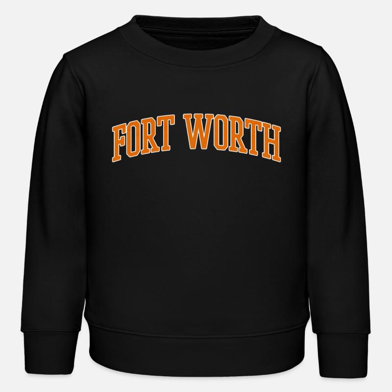 Arche universitaire de Fort Worth - Sweat enfant bio Stanley/Stella - noir