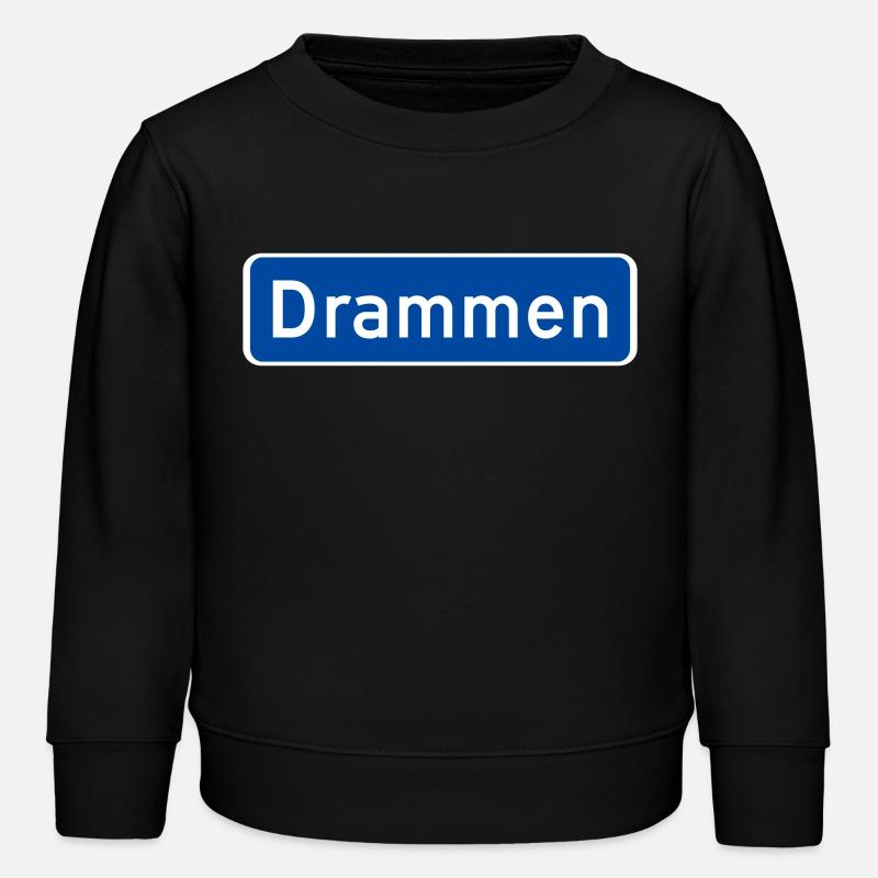 Drammen - Kinder Organic Sweatshirt Mini Changer von Stanley/Stella - Schwarz