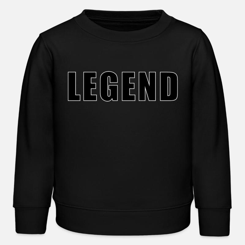 Legend - Sweat enfant bio Stanley/Stella - noir